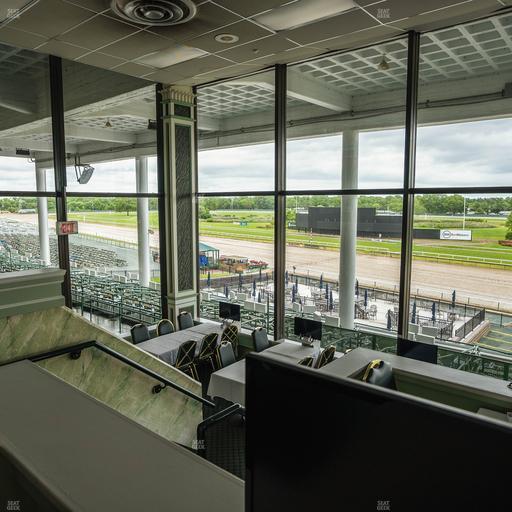 Monmouth Park - Section Dining Club Table 40 Seat View