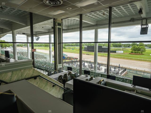 Monmouth Park - Section Dining Club Table 40 Seat View
