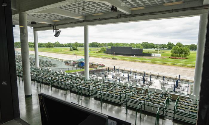 Monmouth Park - Section Dining Club Table 43 Seat View