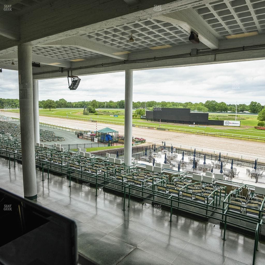 Monmouth Park - Section Dining Club Table 44 Seat View