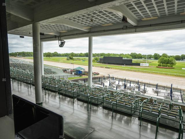 Monmouth Park - Section Dining Club Table 44 Seat View