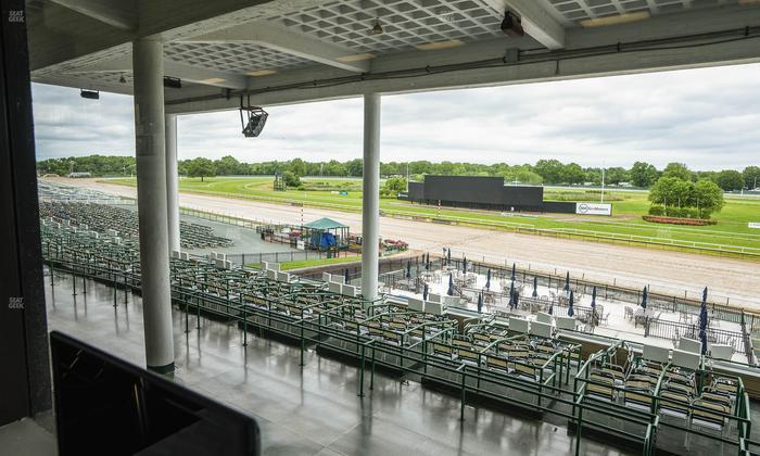 Monmouth Park - Section Dining Club Table 44 Seat View