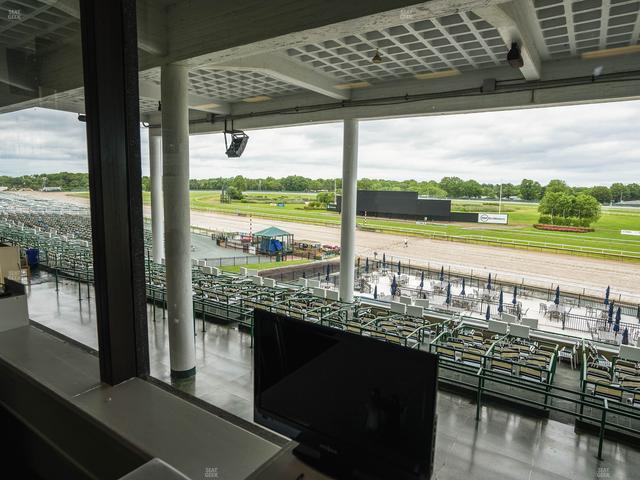 Monmouth Park - Section Dining Club Table 45 Seat View