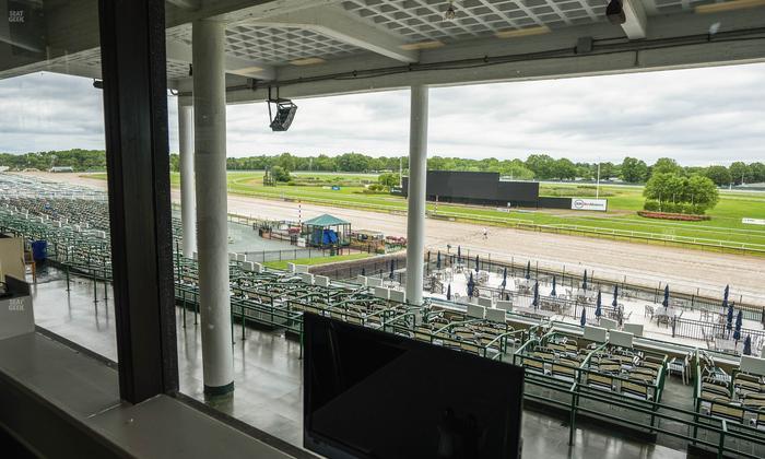 Monmouth Park - Section Dining Club Table 45 Seat View