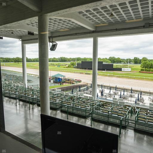 Monmouth Park - Section Dining Club Table 46 Seat View