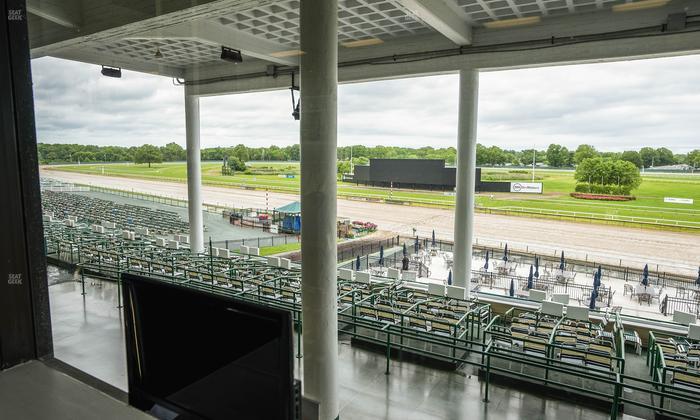 Monmouth Park - Section Dining Club Table 47 Seat View