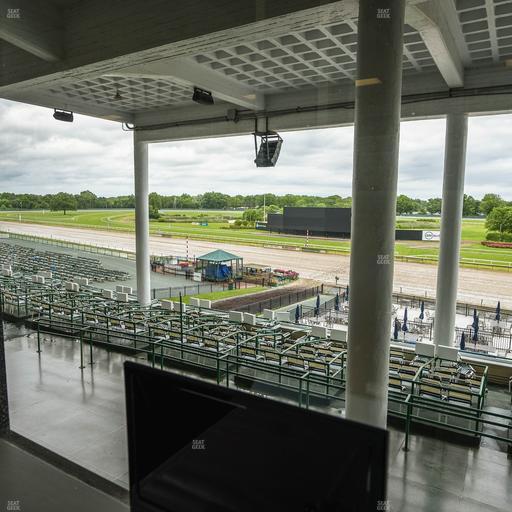 Monmouth Park - Section Dining Club Table 48 Seat View