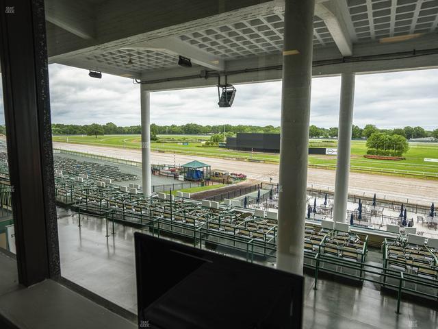 Monmouth Park - Section Dining Club Table 48 Seat View