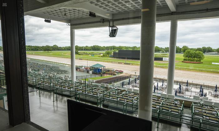 Monmouth Park - Section Dining Club Table 48 Seat View