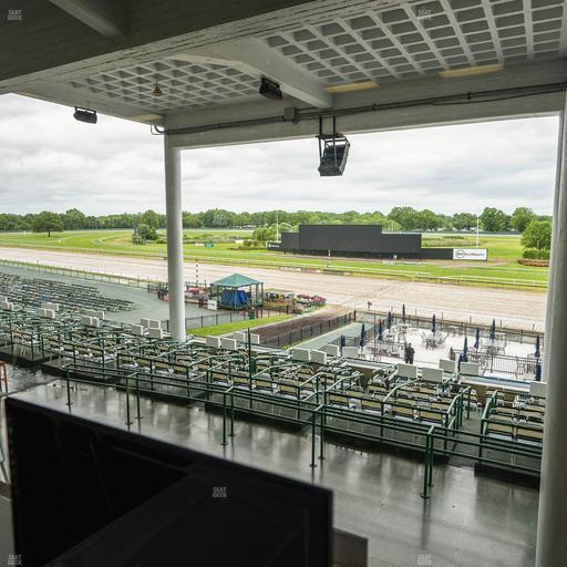 Monmouth Park - Section Dining Club Table 49 Seat View
