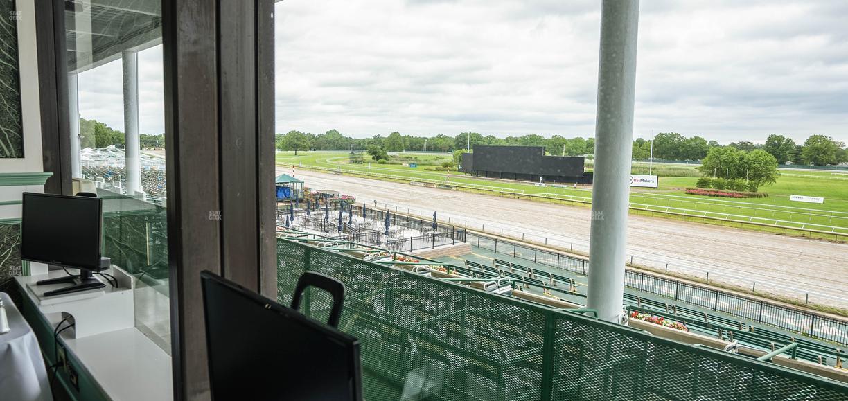 Monmouth Park - Section Dining Club Table 5 Seat View
