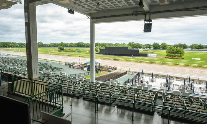 Monmouth Park - Section Dining Club Table 51 Seat View