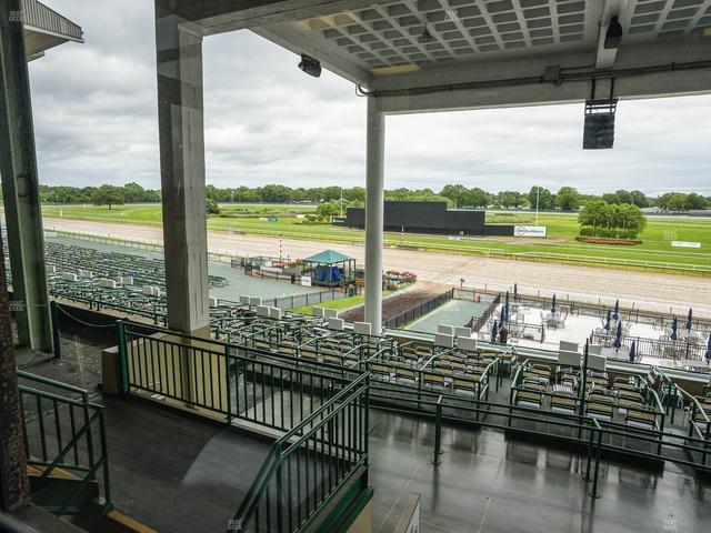 Monmouth Park - Section Dining Club Table 52 Seat View