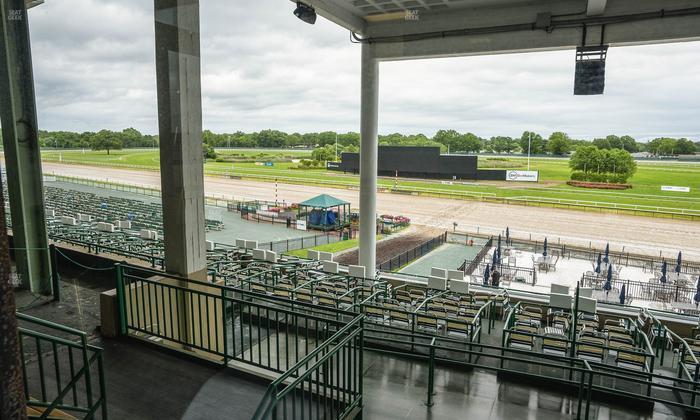 Monmouth Park - Section Dining Club Table 52 Seat View