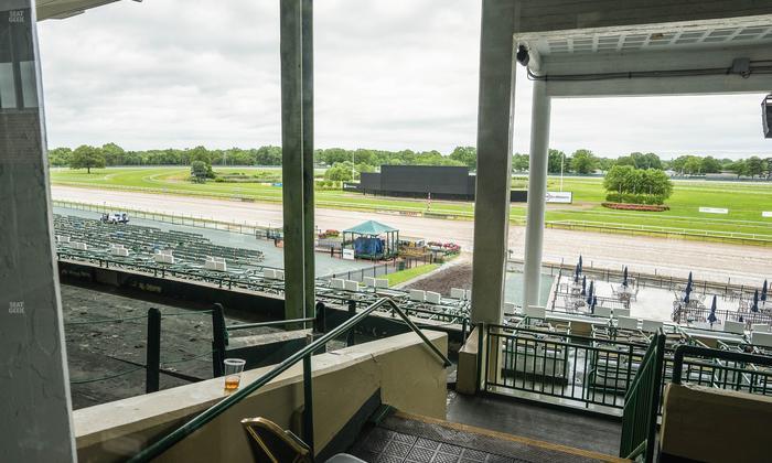 Monmouth Park - Section Dining Club Table 53 Seat View