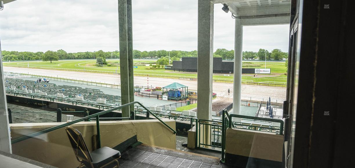 Monmouth Park - Section Dining Club Table 54 Seat View