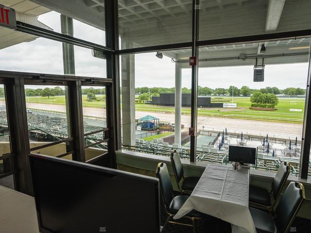 Monmouth Park - Section Dining Club Table 55 Seat View