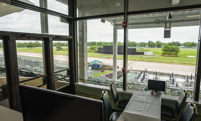 Monmouth Park - Section Dining Club Table 55 Seat View