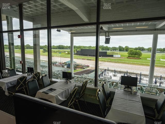 Monmouth Park - Section Dining Club Table 56 Seat View