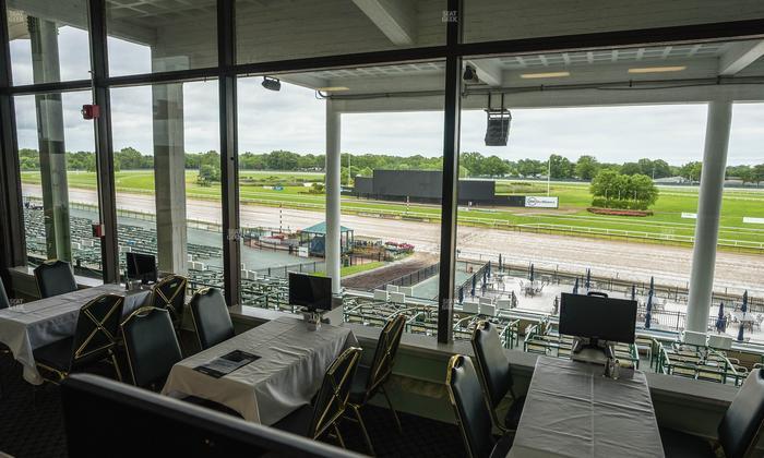 Monmouth Park - Section Dining Club Table 56 Seat View