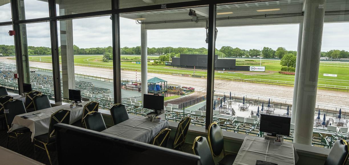Monmouth Park - Section Dining Club Table 57 Seat View