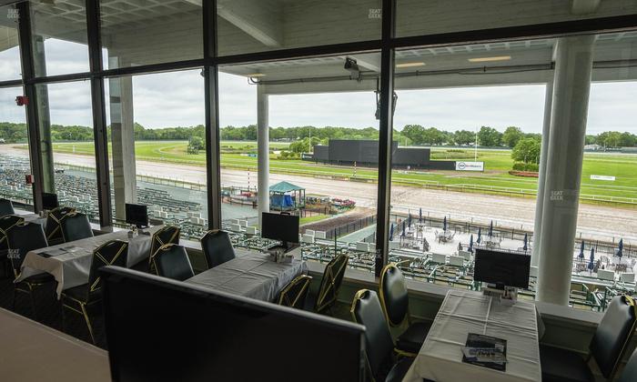 Monmouth Park - Section Dining Club Table 57 Seat View