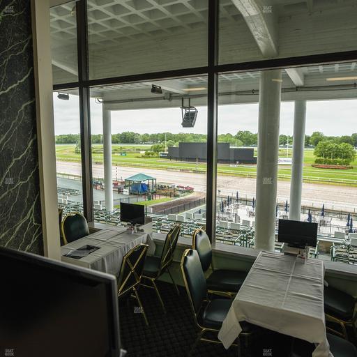 Monmouth Park - Section Dining Club Table 58 Seat View