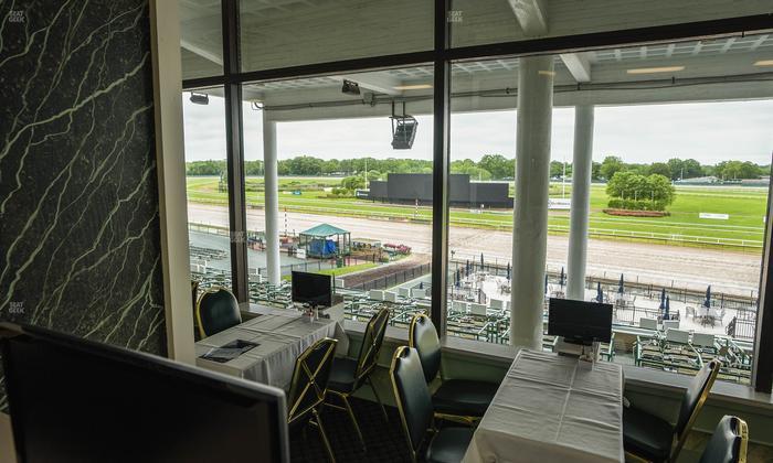 Monmouth Park - Section Dining Club Table 58 Seat View