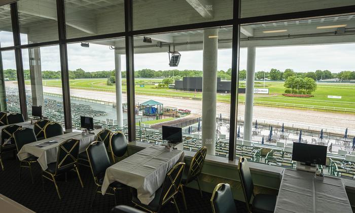 Monmouth Park - Section Dining Club Table 59 Seat View