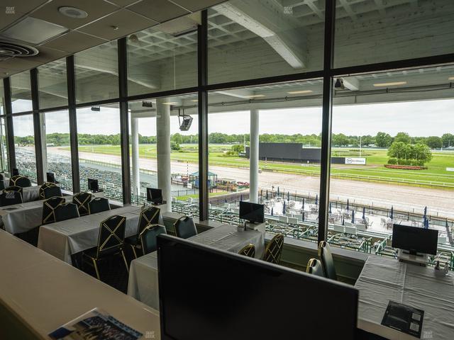 Monmouth Park - Section Dining Club Table 61 Seat View