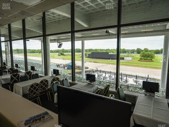 Monmouth Park - Section Dining Club Table 62 Seat View