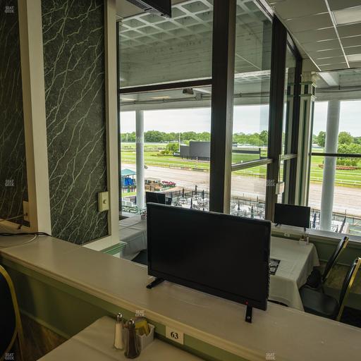 Monmouth Park - Section Dining Club Table 63 Seat View