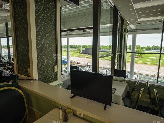 Monmouth Park - Section Dining Club Table 63 Seat View