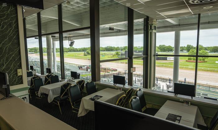 Monmouth Park - Section Dining Club Table 64 Seat View