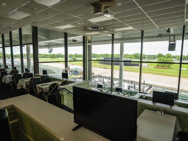 Monmouth Park - Section Dining Club Table 65 Seat View