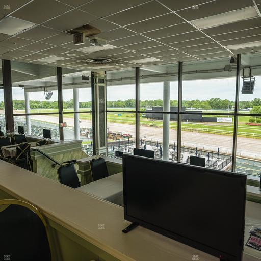 Monmouth Park - Section Dining Club Table 66 Seat View