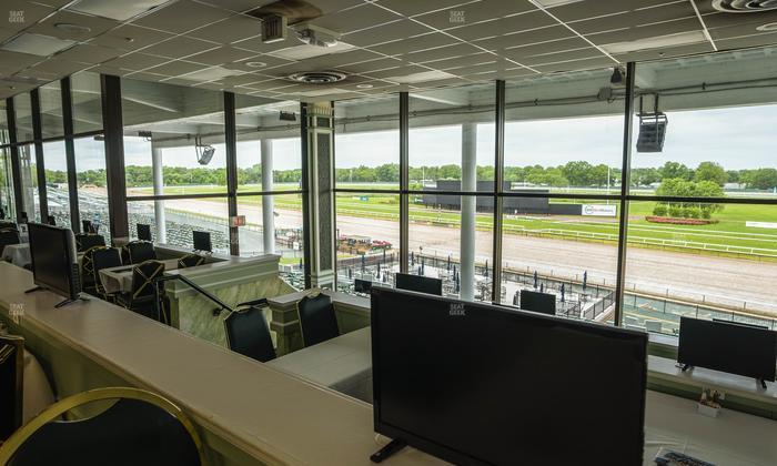 Monmouth Park - Section Dining Club Table 66 Seat View