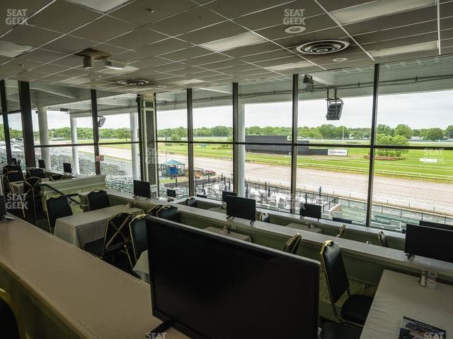 Monmouth Park - Section Dining Club Table 67 Seat View