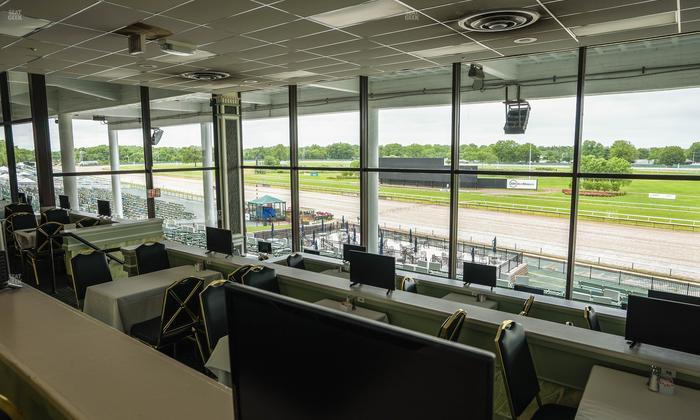 Monmouth Park - Section Dining Club Table 67 Seat View