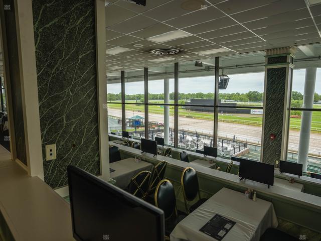 Monmouth Park - Section Dining Club Table 68 Seat View