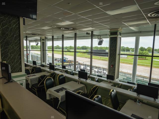 Monmouth Park - Section Dining Club Table 69 Seat View