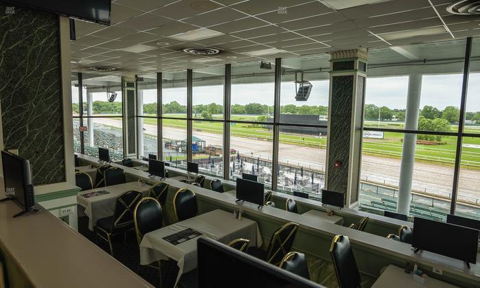 Monmouth Park - Section Dining Club Table 69 Seat View