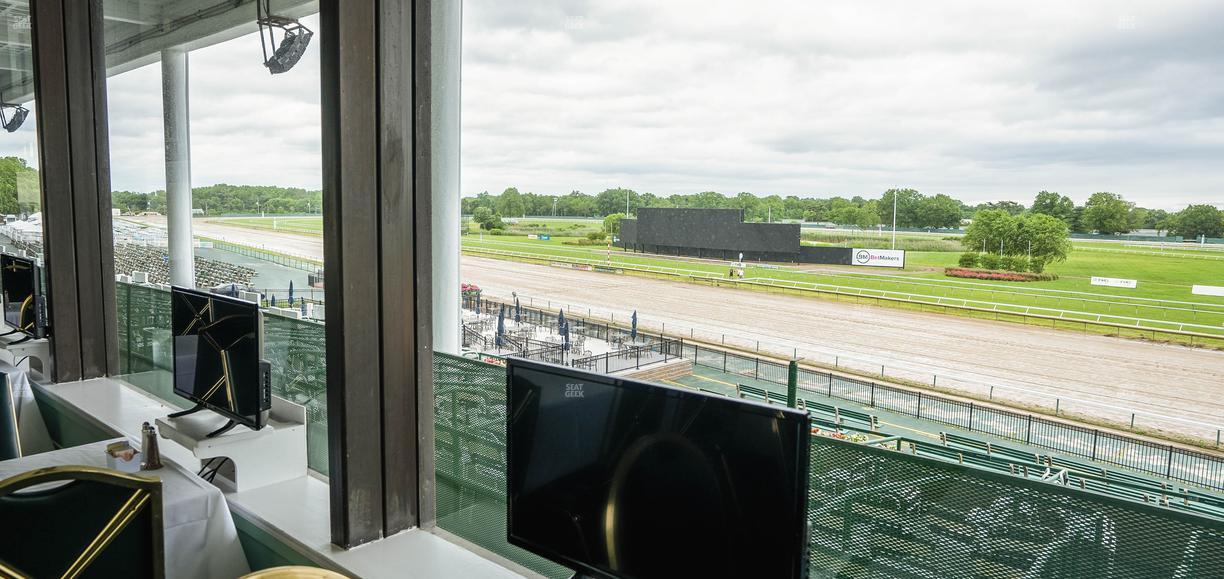 Monmouth Park - Section Dining Club Table 7 Seat View