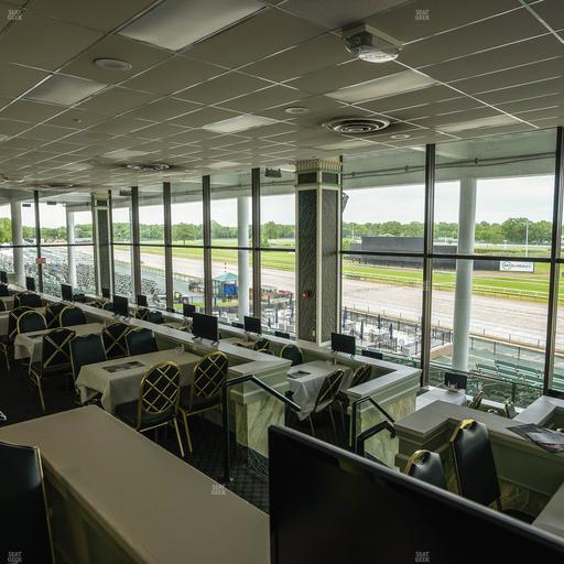 Monmouth Park - Section Dining Club Table 70 Seat View