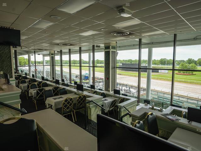Monmouth Park - Section Dining Club Table 70 Seat View