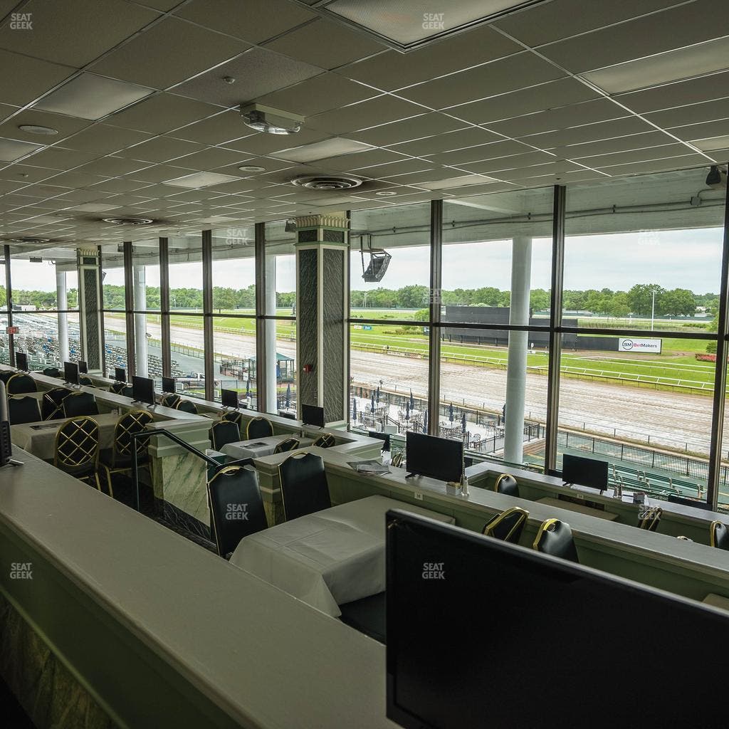 Monmouth Park - Section Dining Club Table 71 Seat View