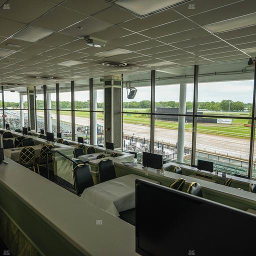 Monmouth Park - Section Dining Club Table 71 Seat View
