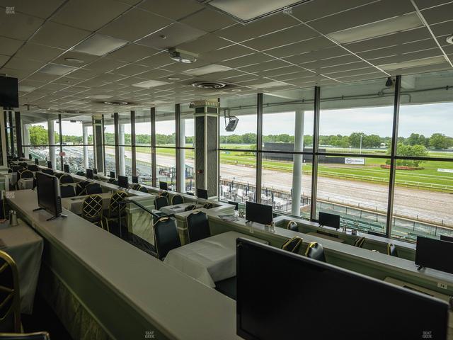 Monmouth Park - Section Dining Club Table 71 Seat View