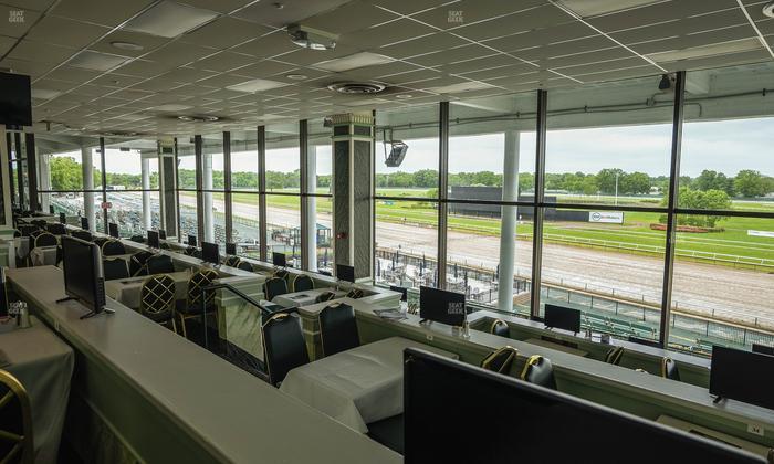 Monmouth Park - Section Dining Club Table 71 Seat View