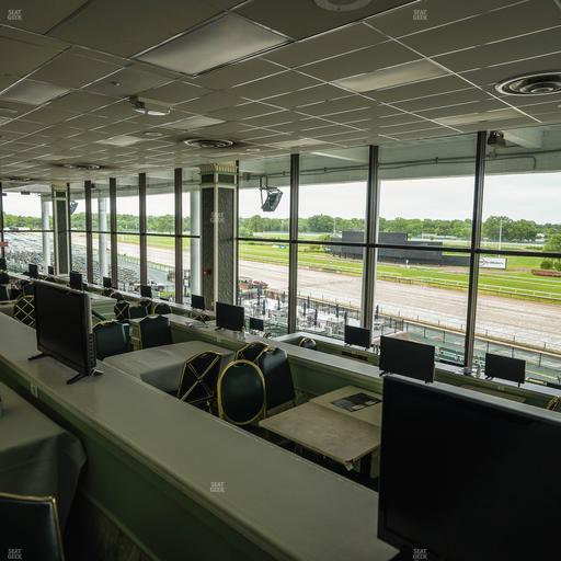 Monmouth Park - Section Dining Club Table 72 Seat View